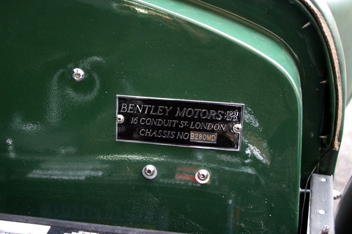The Marshall Bentley Special Mark VI 30/48 TD Classic 
